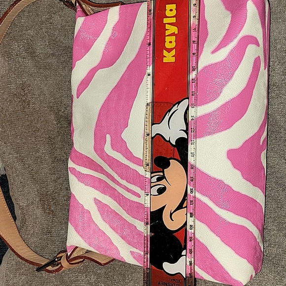 Dooney & Bourke Pink Zebra Handbag - Picture 10 of 12